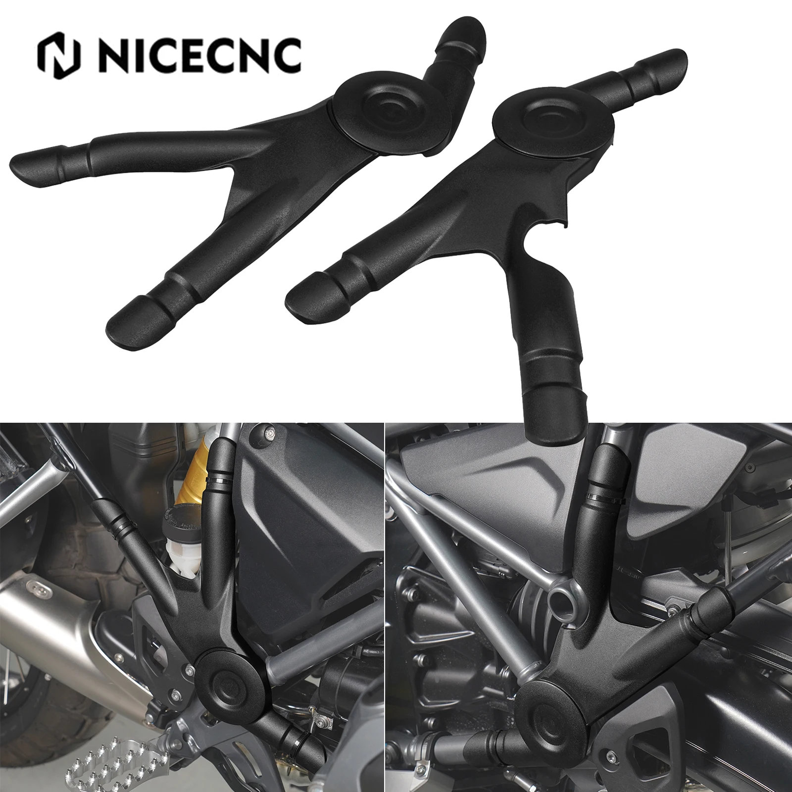 

For BMW R1200GS R1250GS Frame Protector Panel Guard R 1250 GS 2018-2023 R1250GS Adventure 2018-2024 R1200GS/Adventure 2016-2018