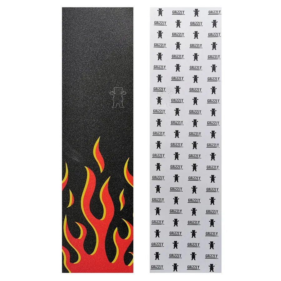 Skateboard Deck Grip Tapes Grizzly 33*9Inch 33Inch Os780 Geperforeerd Van Goede Kwaliteit