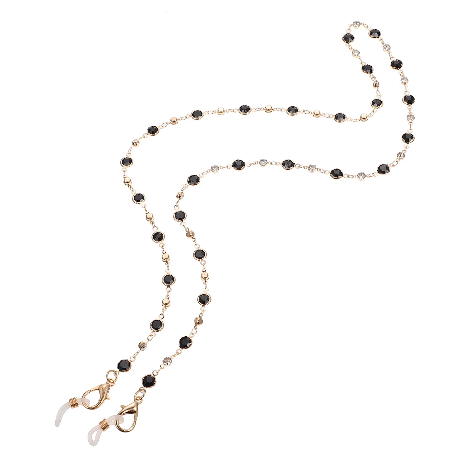 

1pc Glasses Chain Metal Non-Slip Eyewear Holder For Face Mask Sports Outdoor Use Mask Chain Metal Glasses Rope