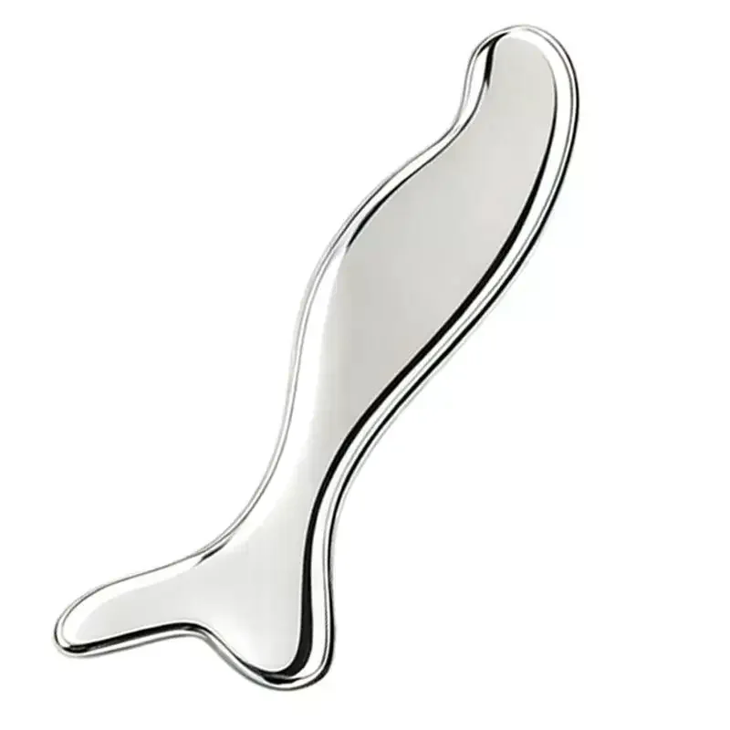 Stainless Steel Gua Sha Scraper Massager For Face Neck Body Guasha Massage Tool Facial Skin Care Guasha Board Face Massager