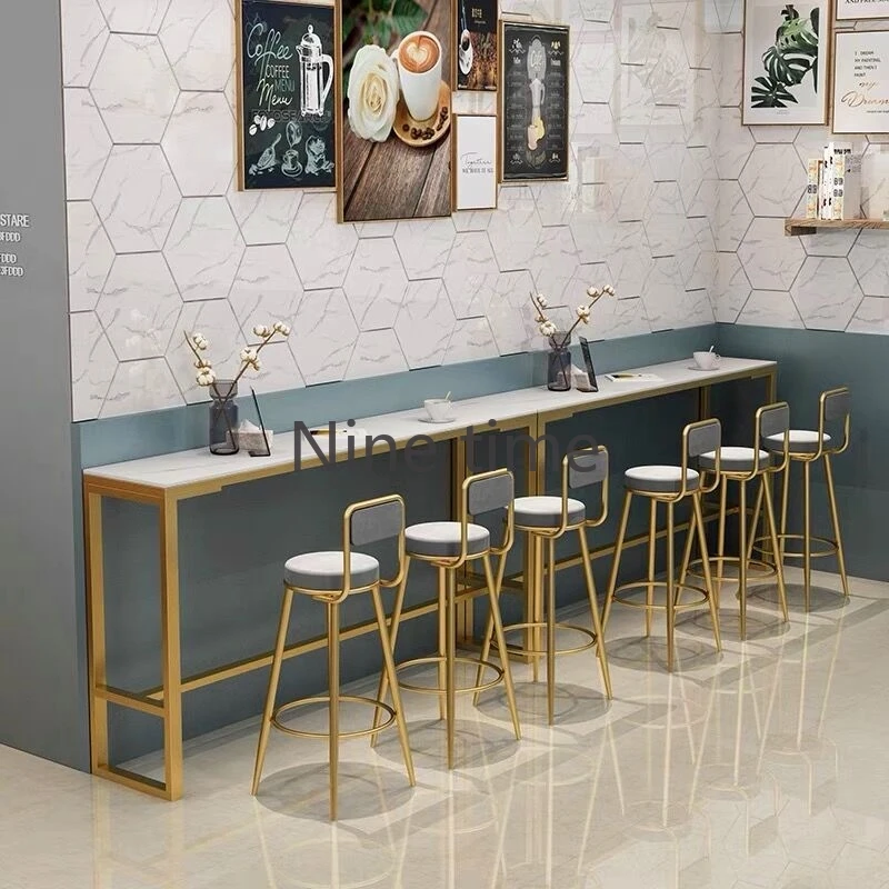 Aanrecht Minimalistische Bartafel Cocktail Esthetische Kleine Midden Eeuw Bar Tafel Drinksets Beistelltisch Lounge Meubilair