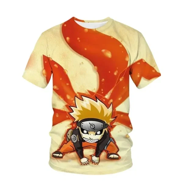 

2026 Summer Best-Selling Special Edition Naruto Casual T-Shirts for Men and Women - Quick-Drying and Breathable Neutral T-Shirts