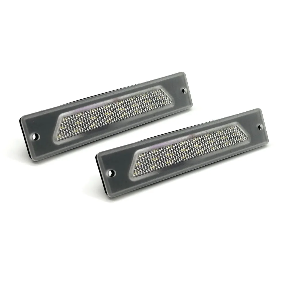 1 Pair For Fiat Ducato Bus Box 1994-2002 High Brightness White LED Number License Plate Light,OEM:1303845080,1303845080 7171303