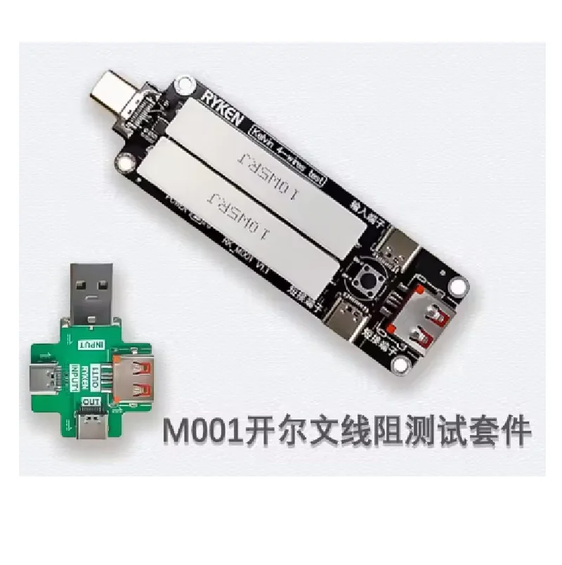 

M001 Kelvin Line Resistance Voltage and Current Meter USB Detector Type-C Power Meter
