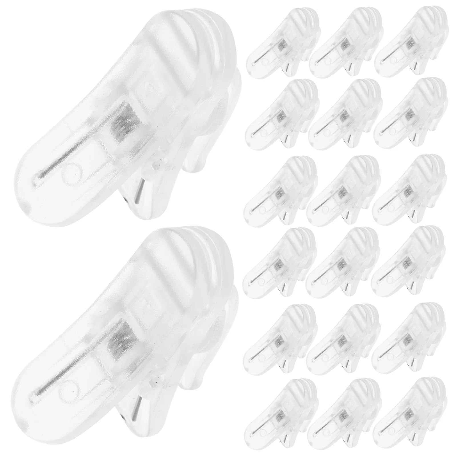 

Microphone Clip Earphone Wire Holder Headset Cable for Collar Lavalier Replacement Lapel