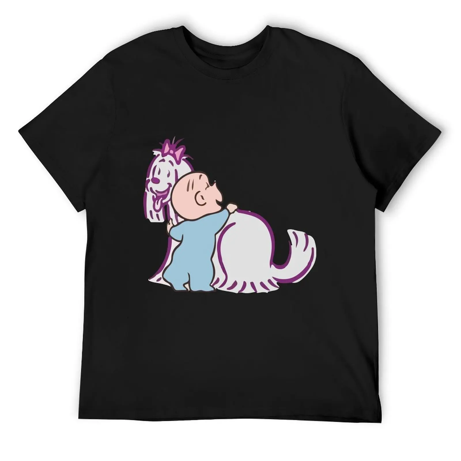 Harold and the Purple Crayon T-Shirt cute clothes plus sizes heavy weight t shirts for men