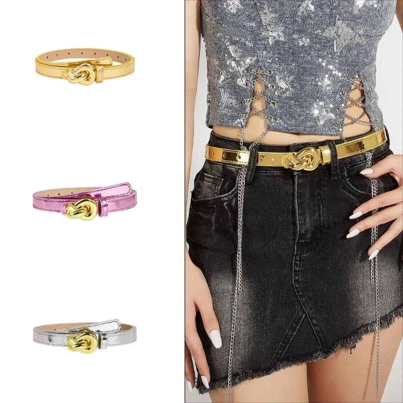 

Chain Belt For Women Waist Chain Belt Simple Chain Belly Chain For Dress Western Punk Belt Punk Waist Chain