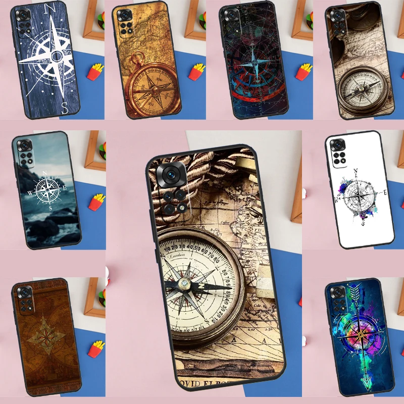 World Map Compass N… - image