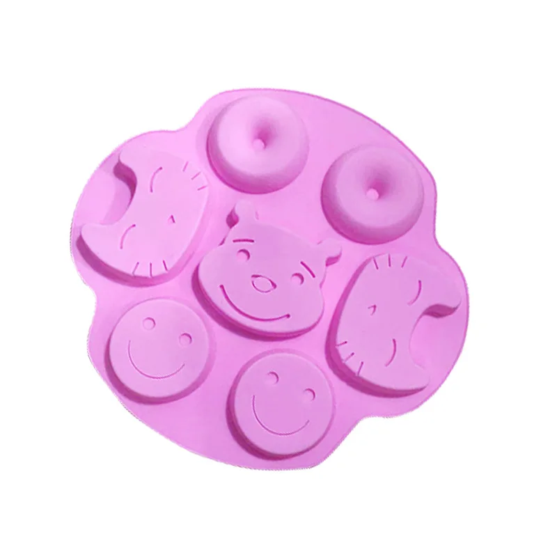 Wholesale Panda Silicone Cake Mold, Large Baking Pan, Non-stick Mold, High Temperature Resistance and Easy Cleaning DIY 246