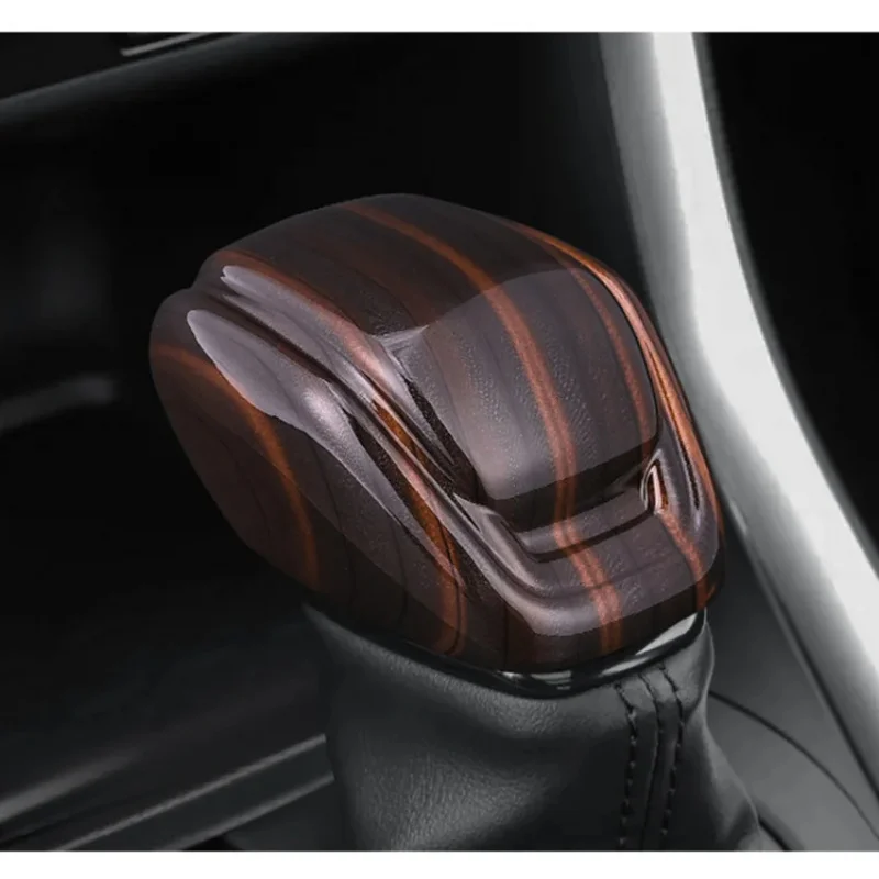 Car Gear Shift Knob Cover Interior Gear Shift Sleeve Fit For Toyota Highlander Harrier Wildlander Crown Kluger RAV4 Rongfang