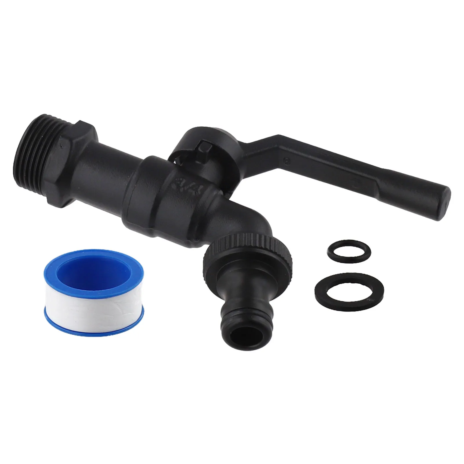 Freeze-proof Faucet Copper Ball Valve 4 Styles Available Easy Hose Connection Easy Connect Hose Valve 21*14*8.5cm