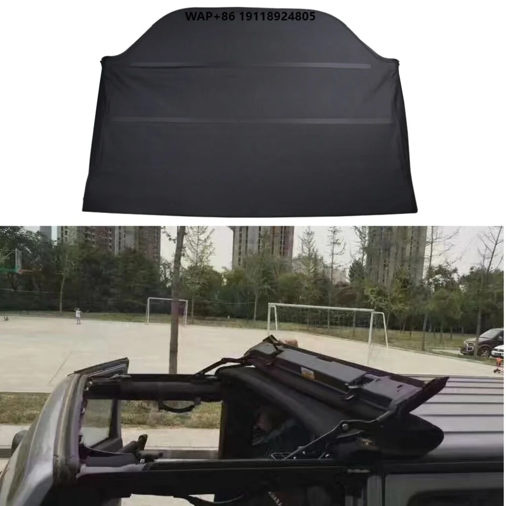 

Black 2 Door 4 Door Roof Sunrider Soft Top Cover for Jeep Wrangler JK 2007-2017 J311