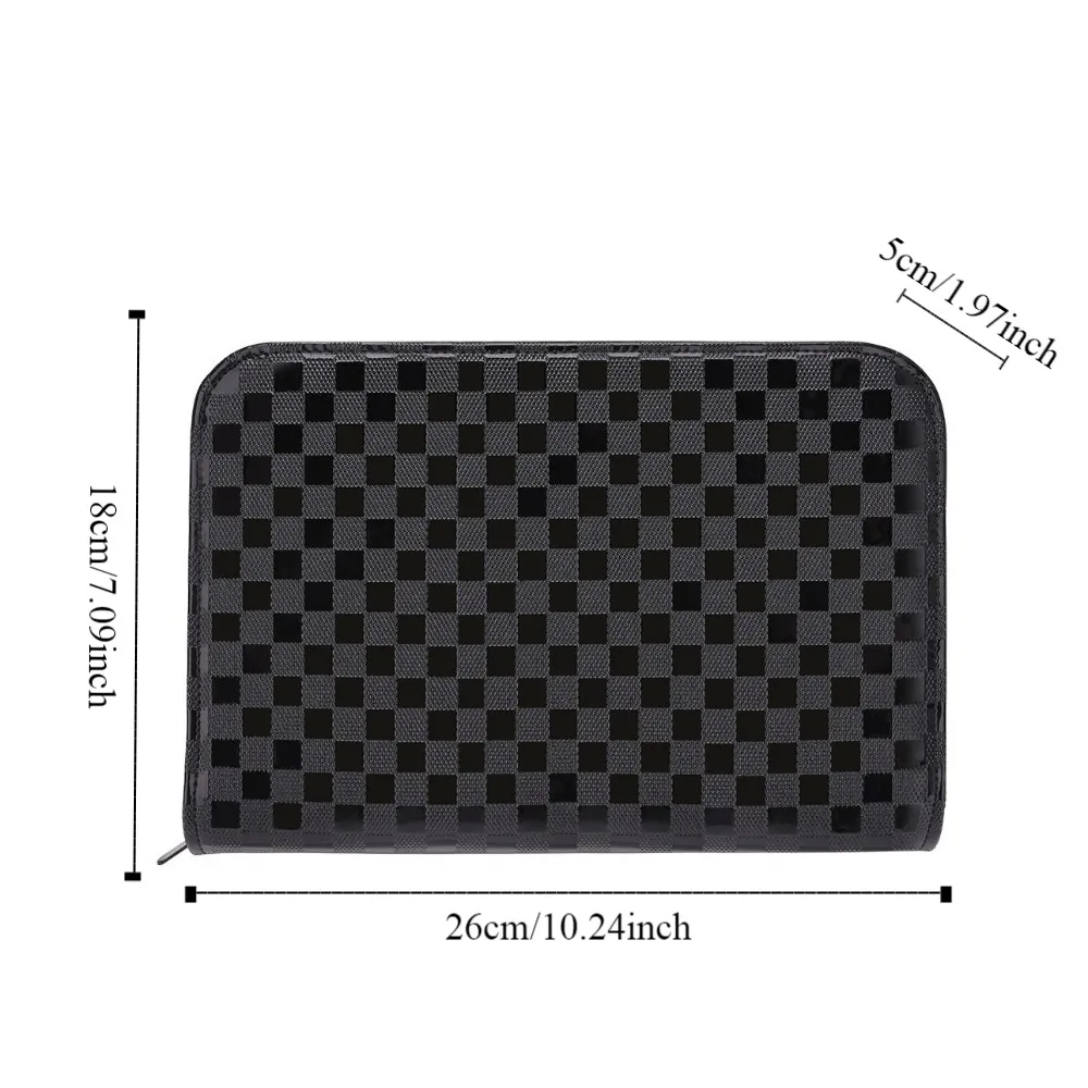 Professional กรรไกรกระเป๋า Matte PU หนัง Hairdressing ผมหวีคลิป Holster Organizer Toolkit กระเป๋าซิปแบบพกพา