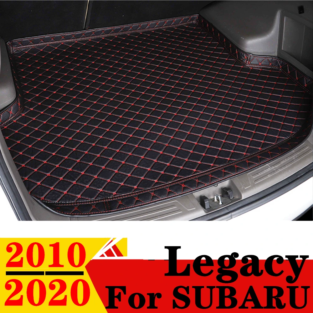 High Side Car Trunk Mat For SUBARU Legacy 2020 2019 2018 2017 2016 2015-2010 XPE Tail Boot luggage Pad Rear Cargo Liner Carpet