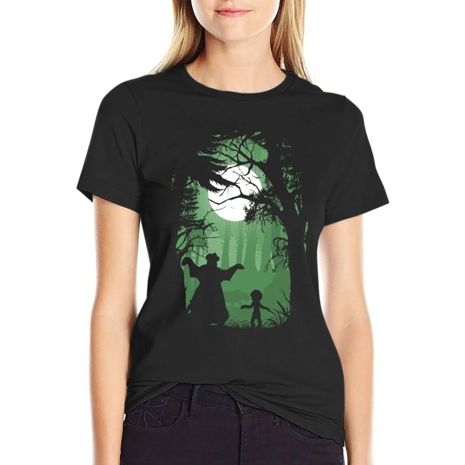 Walking through the Jungle T-Shirt tops hippie clothes aesthetic clothes Female clothing Top Women