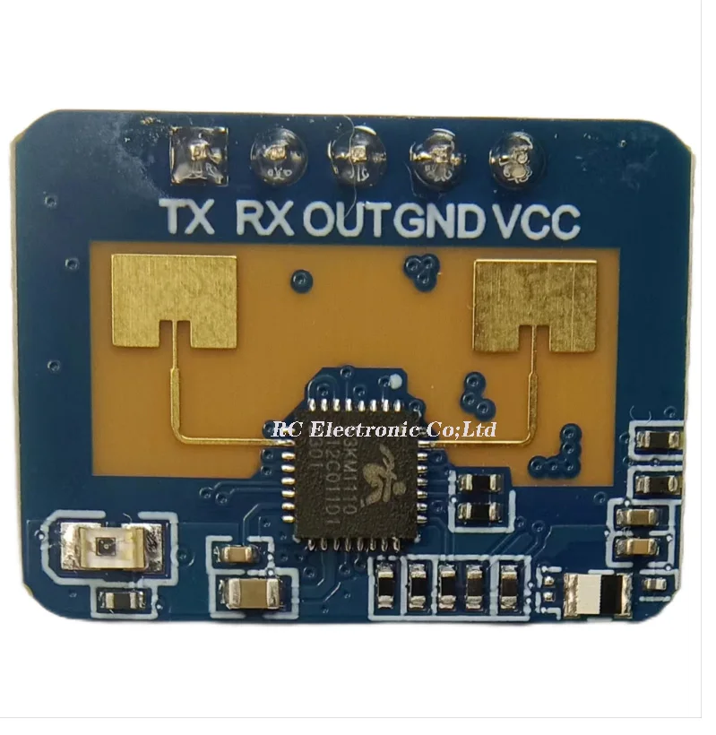 HLK LD2410C Human Presence Sensor 24G Millimeter Wave Radar Sensor Module Non-contact Heartbeat Motion Detection