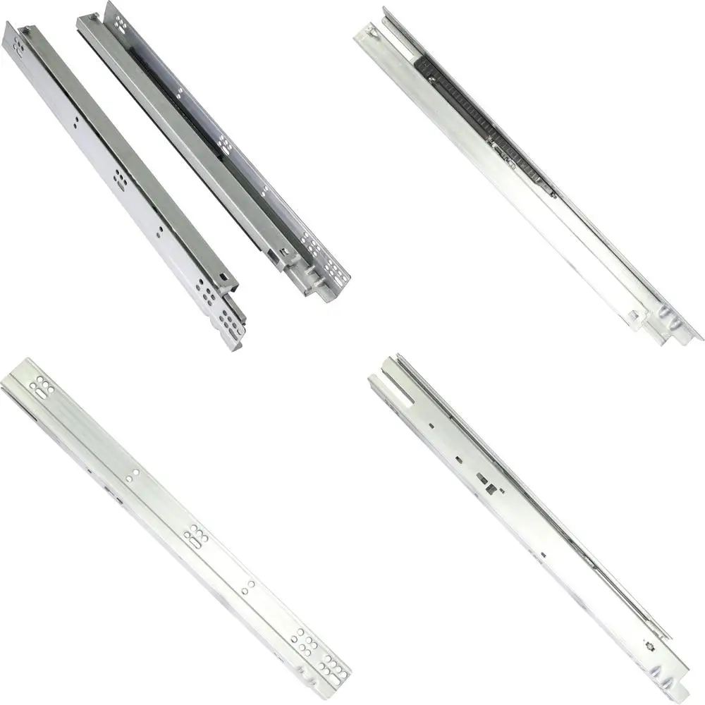 

Undermount Drawer Slides 3 Pairs DTC 21 533.5mm for 16mm Thick Drawer Boxes, Silent Glides, Full Extension, Soft Close Drawer Ha