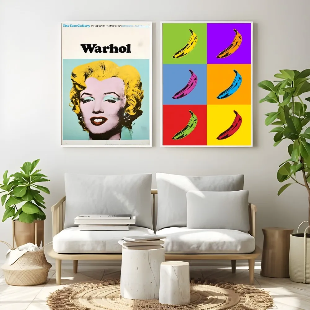 1PC A-Andy W-Warhol Poster Prints Perfect Design Nordic Modern Home Decor Gift Quality Goods