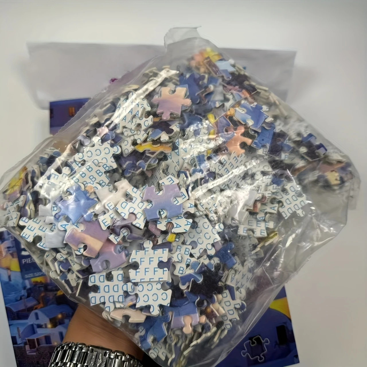 Puzzle da 500 pezzi con paesaggio urbano affascinante, regalo di Natale per adulti, tavola da 20,5x15 pollici, idea di puzzle popolare