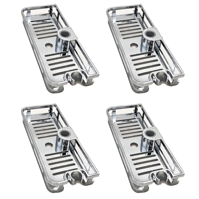 

A03F-4X Multifunction Organizer Bathroom Lifting Rod Removable Stand No Drilling Soap Holder Shower Shelf Storage Rack Tray