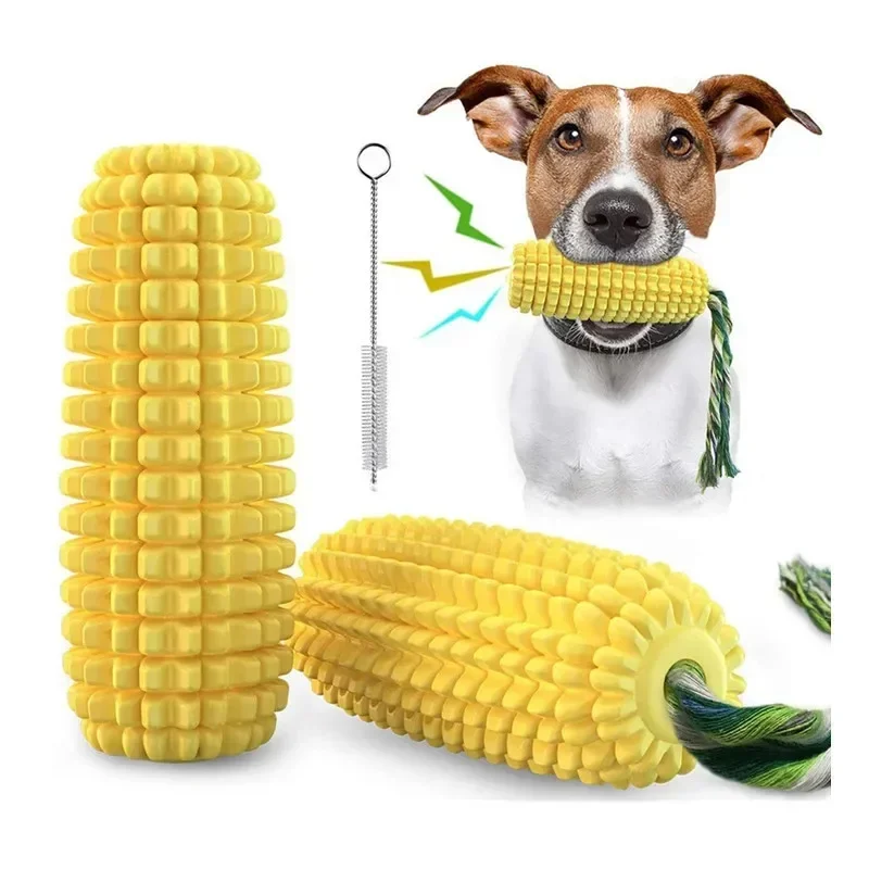 

Bite Resistant Simulation Corn Dog Toy, Grinding Stick, Knot Items, Interactive Toys, Pet Items