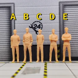 1/64 1/50 1/43 Scale Model Resin Initial D Fujiwara Takumi Uncolored Miniature Diorama Hand-painted S90789