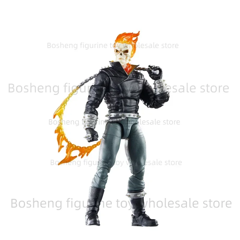 Hasbro Marvel Legends Series Ghost Rider (Danny Ketch) 6-in Action Figure Boy Birthday Gift Original Collectible Model view 6