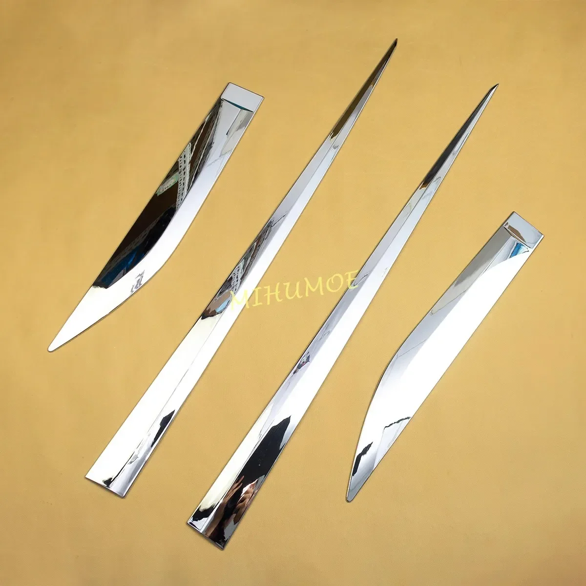 Chrome Car Door Body Side Skirts Molding Trims Stylish For Nissan Sentra 2020 2021 2022 2023 2024 2025