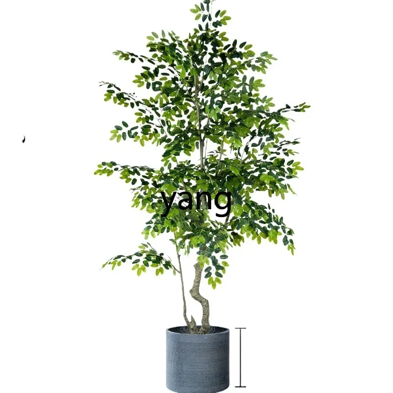 

LH Simulation Sophora Japonica Green Plant Bionic Fake Trees Plant Interior Living Room Decoration