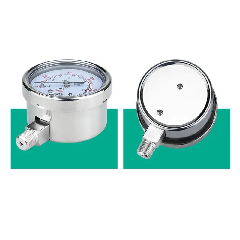 Adjustable mmH2O Kpa pressure gauge -40~0kpa 0-2.5kpa ... 0-10kpa 0-15kpa 0-20kpa 0-60kpa Calibratable micro pressure meter