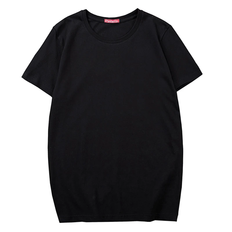 3PCS Men Plus Size T-shirt Full Cotton T-shirts Black Casual Top Wear