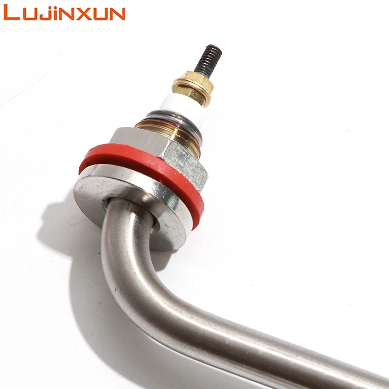 LUJINXUN 220V 전기 가열 요소 밥솥 M18/M16 스레드 3KW 304SUS 상업용 밥솥 가열 튜브 1PC