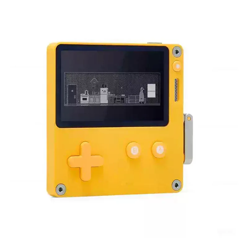 Panic Playdate Game Handheld Console Creative Hand Crank Black And White Retro Handheld Console Classic Game Accessories Gifts