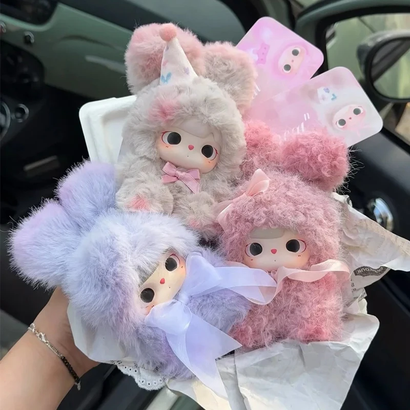 

Tutubear Heartbeat Nth Power Series Blind Box Tutubear Pendants Surprise Bag Kawaii Bunny Vinyl Plush Mystery Box Keychain Toys