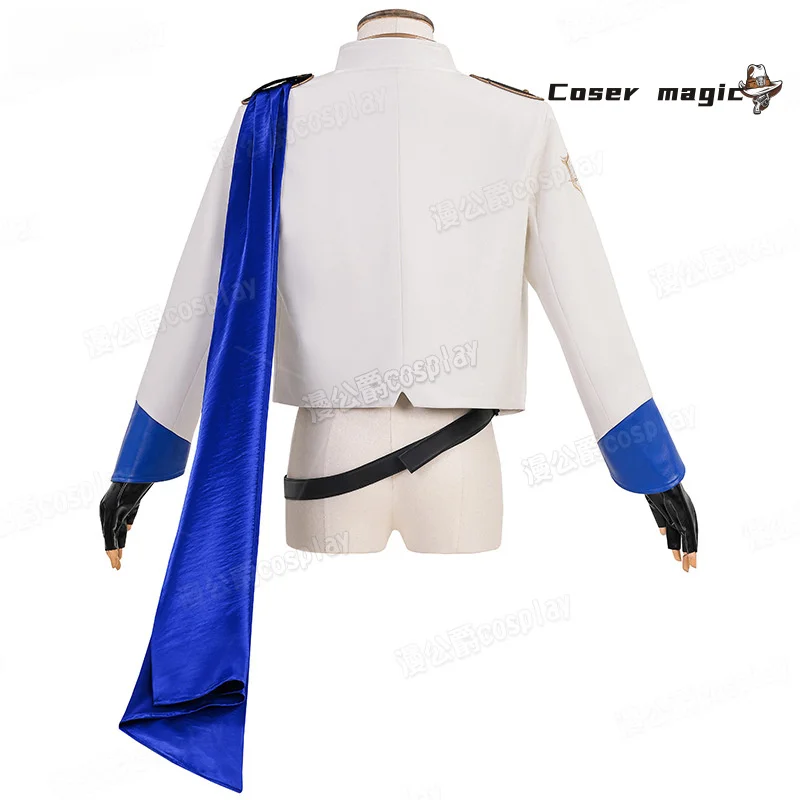 Final Fantasy XIV Lucian Prince's Attire Cosplay Costume Butler Prince's Jacket Uniform Halloween Carnival Party Clothing