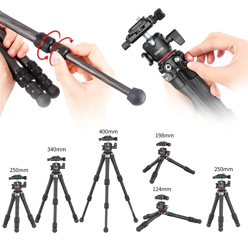 Ulanzi MT-20 Multifunction Carbon Fiber Tripod