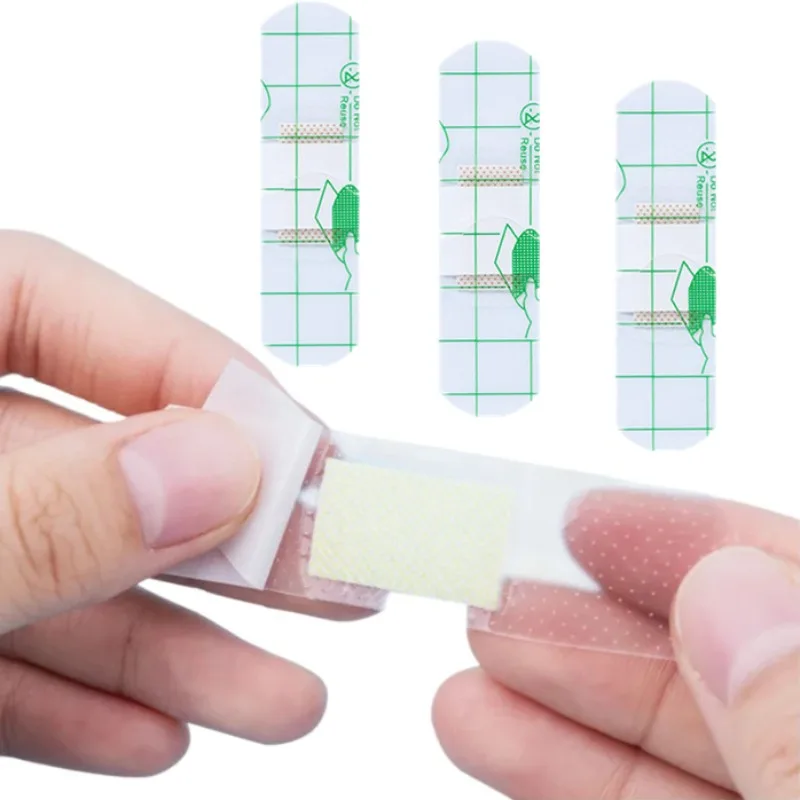 120pcs/set Waterproof Band Aid Transparent Plasters Wound Dressing Patch Woundplast for First Aid Strips Adhesive Bandages