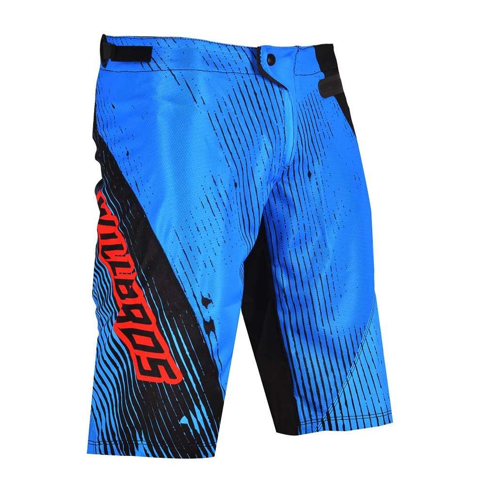 

MTB Bike Shorts Cycling Sprint Race Willbros Motocross Enduro Mountain Bicycle Off-road Summer Short Pants Blue Black Men