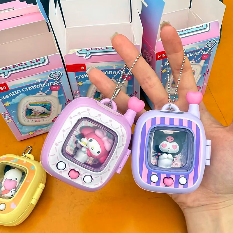 

Fatoriginal Pocket Elf Pendant Series Blind Box Hellokitty Melody Anime Figure Decoration Collection Toy Girl Birthday Gifts