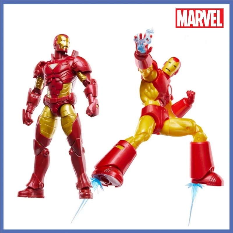 

In Stock Marvel Legends Iron Man Mk9 Mk20 Vintage Hanging Card 6-Inch Action Figure 6297 Model Toy Collect Desktop Ornaments