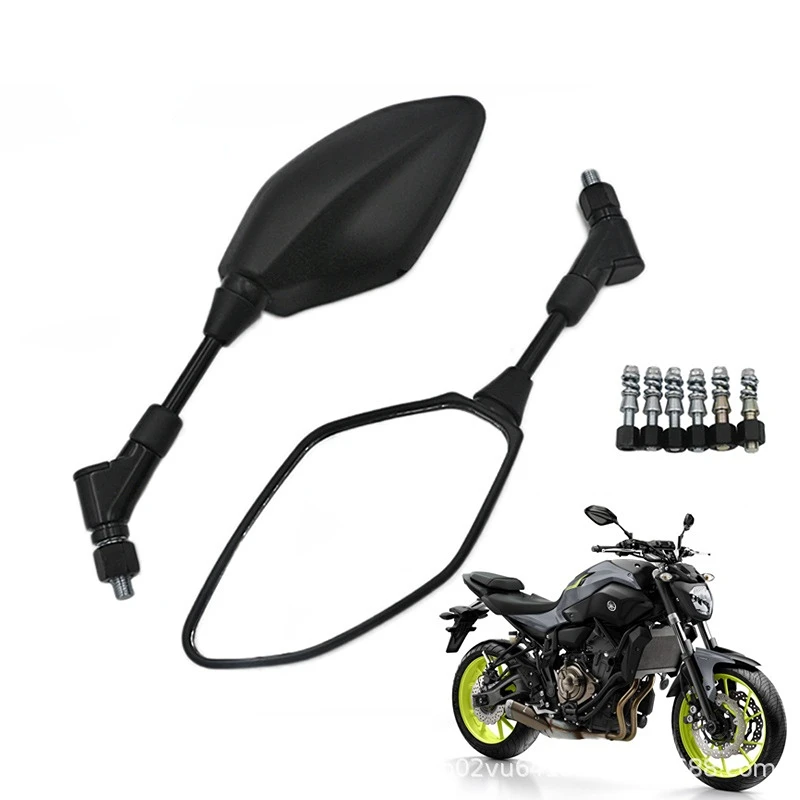 

For Yamaha MT07 MT09 MT03 FZ6 N FZ6N FZ-6N Modified Motorcycle Accessories Rearview Mirror Reflector Reversing Mirror