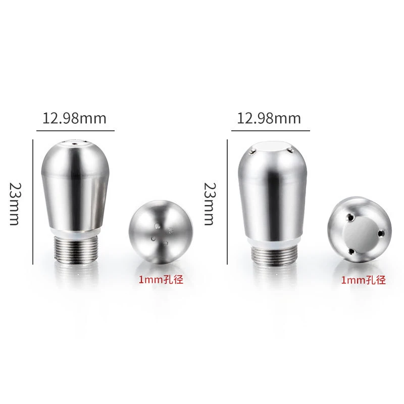 Coffee Machine Steam Nozzle Accessories, Perfect Milk Foam, 304 Stainless Steel, 3-4 Holes, Breville 870, 878, 880, Barista