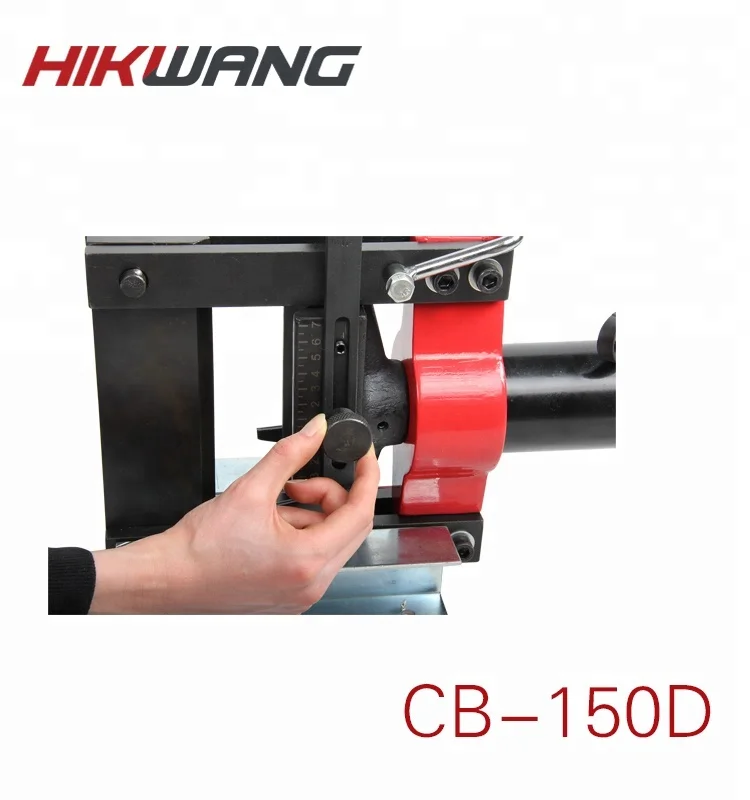 CB-150D เครื่องมือดัดบัสบาร์ไฮดรอลิกไฟฟ้า 150x10 มม. เครื่องดัดบัสบาร์ไฮดรอลิก