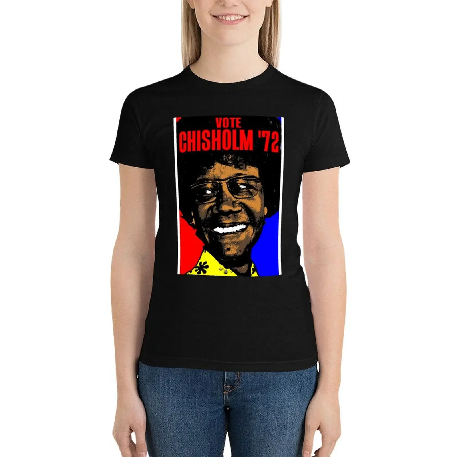 VOTE CHISHOLM '72 T-Shirt cute clothes shirts graphic tees cotton t shirts Women