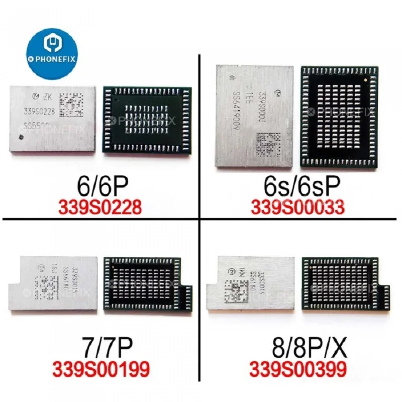 339S00761 339S00785 Wifi Bluetooth IC High Temperature for iPhone 6 6S 6SP 7 8 8Plus X 11 12 13 14 Pro Max 339S00648 339S00647