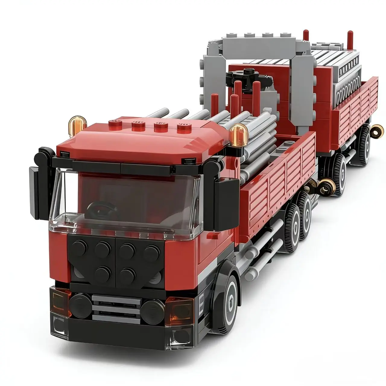 moc-122565-道路整備トランスポーター-ビルディングブロック-592-個-無人少年クリエイティブビルディングブロック-子供のための誕生日プレゼント