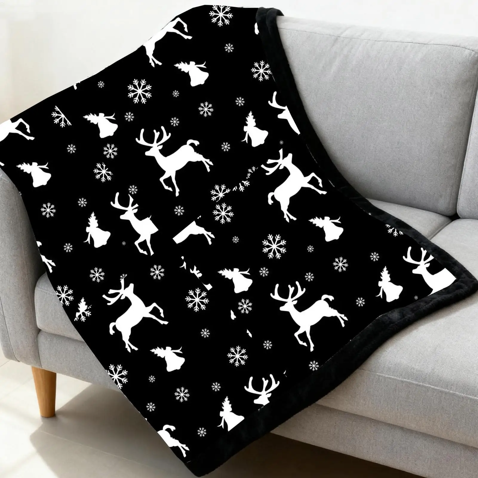 Color Your Own Blanket For Adults Washable Christmas Decoration DIY Washable Coloring Blanket For Children Teens Adults Craft