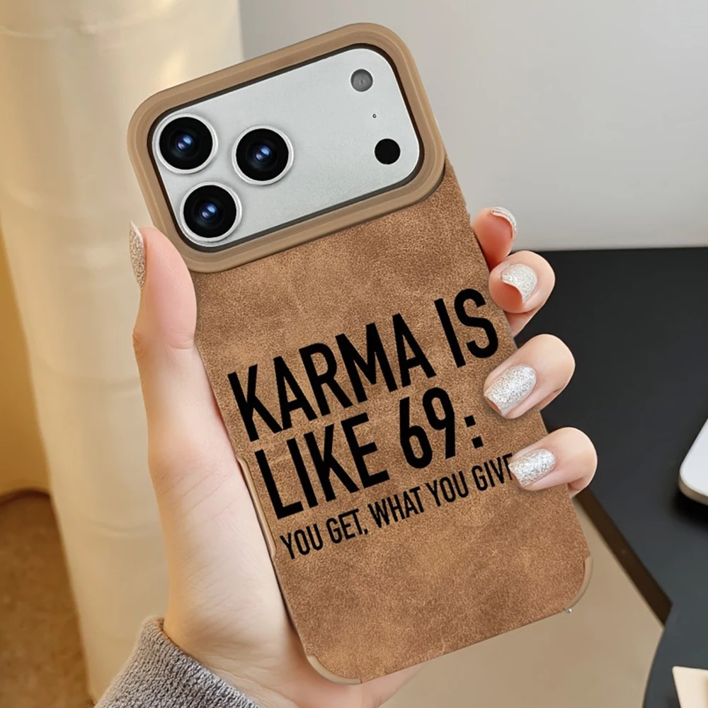 شعار ماتي فو الجلود قضية الهاتف آيفون 17 برو ماكس حالات آيفون 17 الهواء 16 زائد 15 14 13 12 11 XS XR X لينة الوفير غطاء