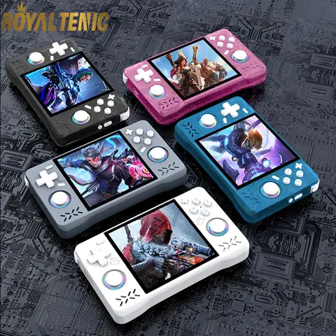 XF40H Handheld Game Console Open Source Linux System 4.0inch IPS Screen 30+Emulators Pocket Video Player Game 4000mAh