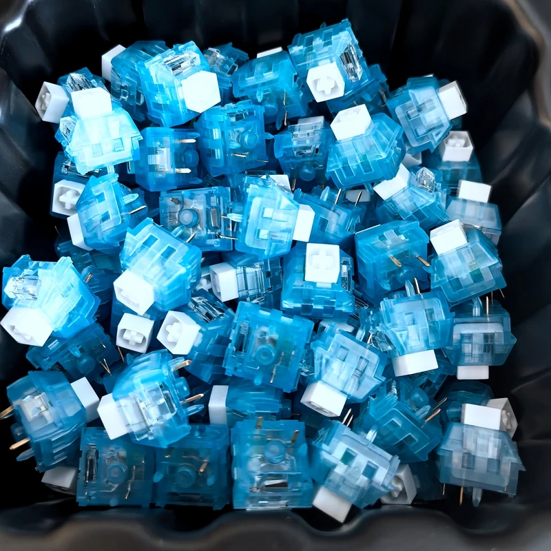 

Kailh Arctic Fox Switch Tactile Clicky 5-контактный RGB для механической игровой клавиатуры MX с горячей заменой, предварительно окрашенные игровые переключатели для ПК на заказ